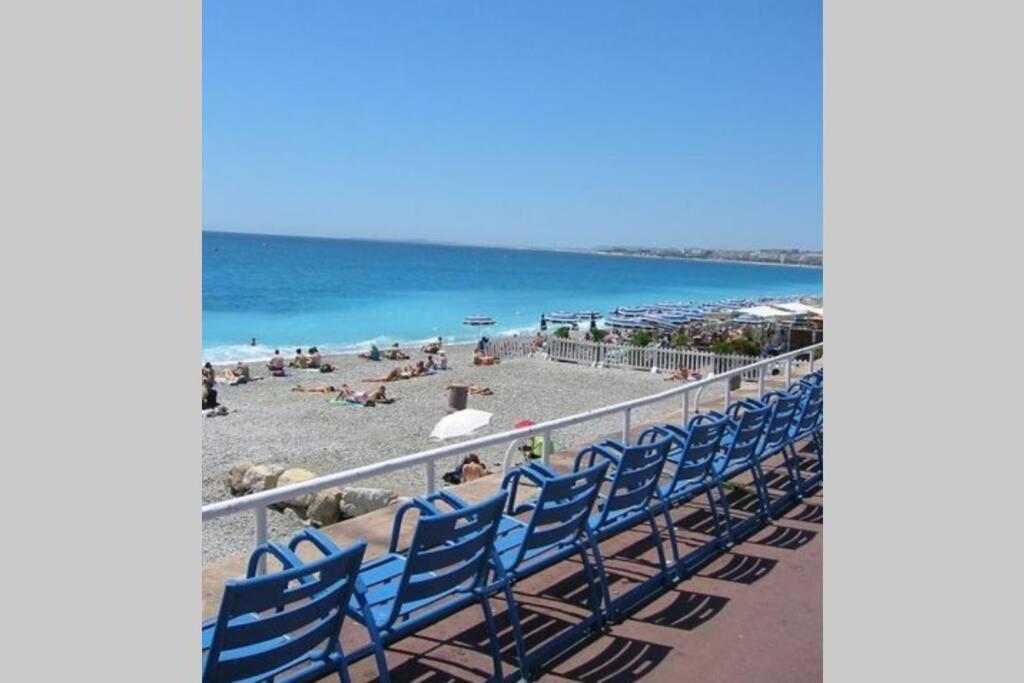 Studio Climatise, 50 M De La Prom, Wifi 니스 외부 사진