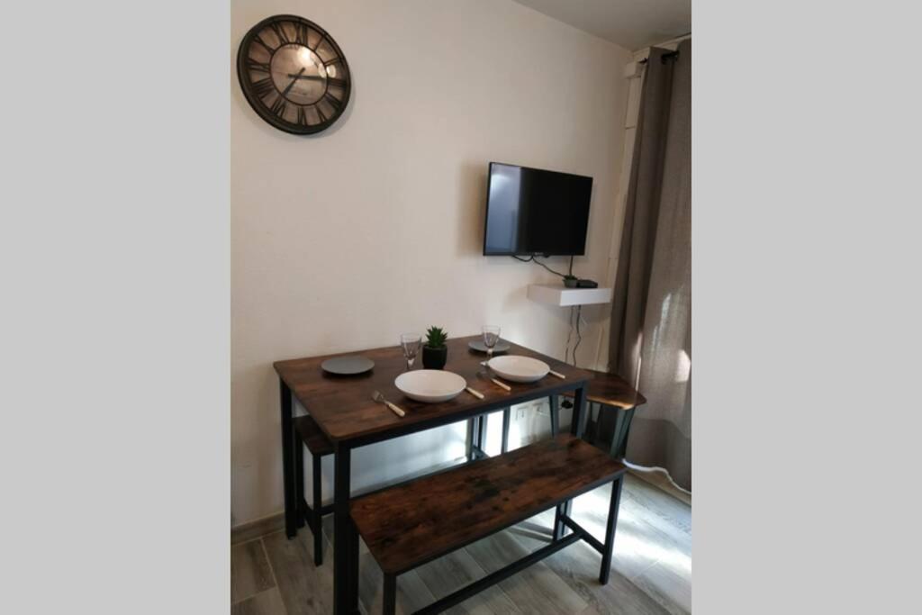 Studio Climatise, 50 M De La Prom, Wifi 니스 외부 사진